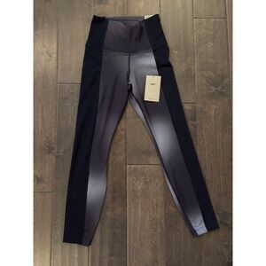 Women's Nike Yoga High Waisted 7/8 Length Printed Leggings Size S DQ6427-045